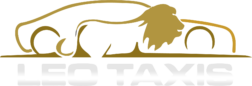 Leo Taxis im Taunton-Logo