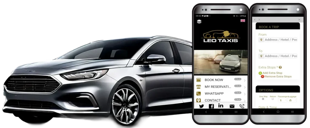 a silver car with a black background