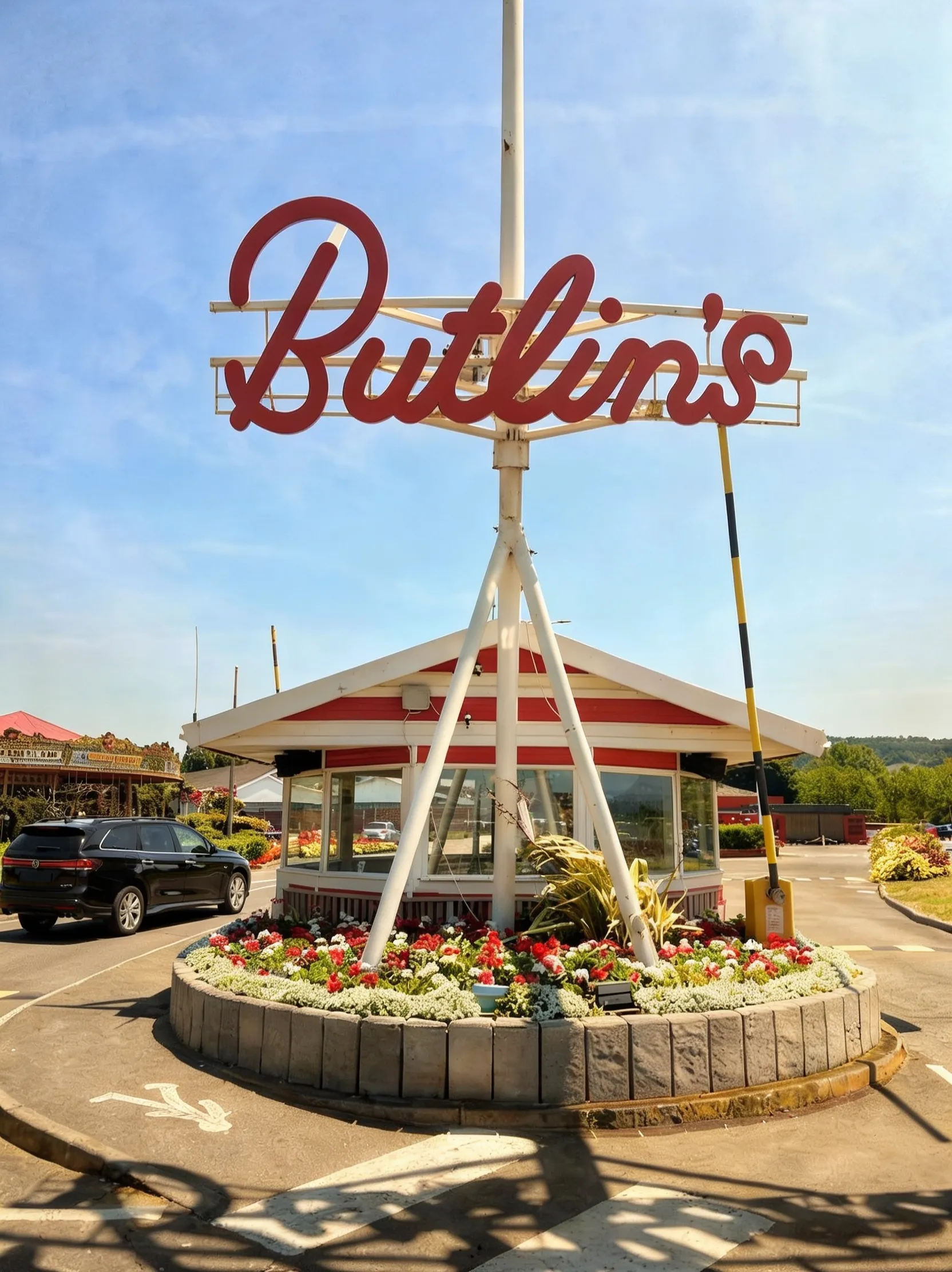 Butlins Minehead Main Entrance Leo Taxis Drop-Off